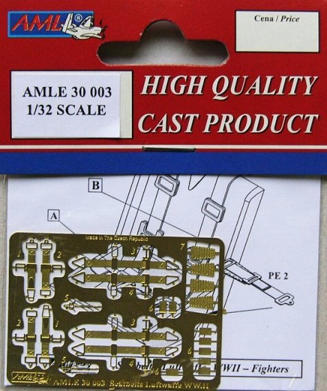 1/32 Seatbelts Luftwaffe WWII  Fighters