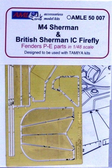1/48 Fenders for British Sherman Ic Firefly