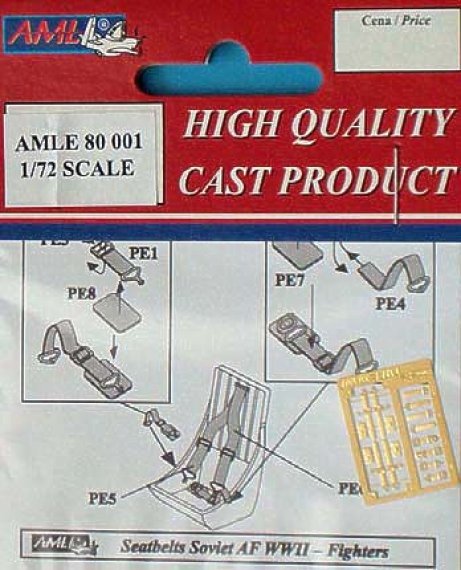 1/72 Seatbelts Soviet Air Force WWII Fighters