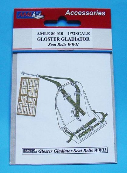 1/72 Gloster Gladiator Mk.I/Mk.II Seat Belts RAF WWII