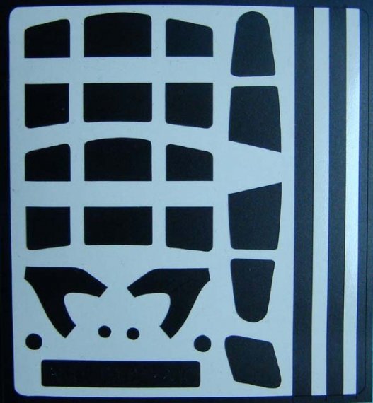 1/48 Mask Canopy for Curtiss P-40 (TRUMP)