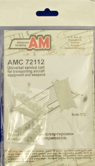 1/72 Universal service cart for transport aircraft