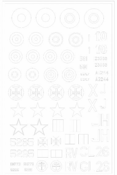 1/48 Hawker Hurricane Mk.IIb masks