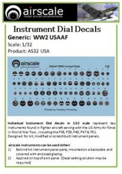 1/32 USAAF Instruments