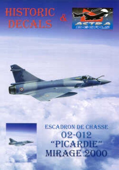 Astra Decals Mirage 2000 Esc.01/012 Cambrai 1/72