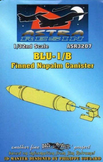 1/32 BLU-1/B Finned Napalm Canister