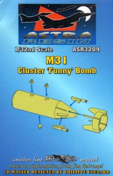 1/32 M31 Cluster 'Funny' Bomb