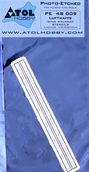 1/48 Luftwaffe wing walkway stencils LONG