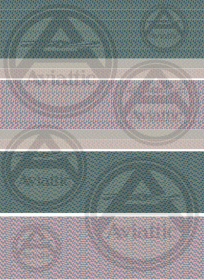 1/144 4 colour upper and lower bolt and joined bolt lozenge