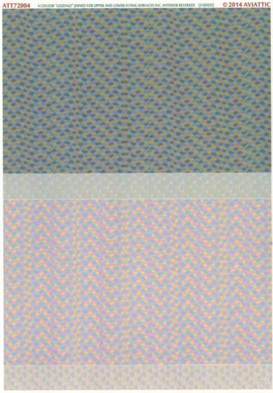 1/72 4 colour lozenge joined