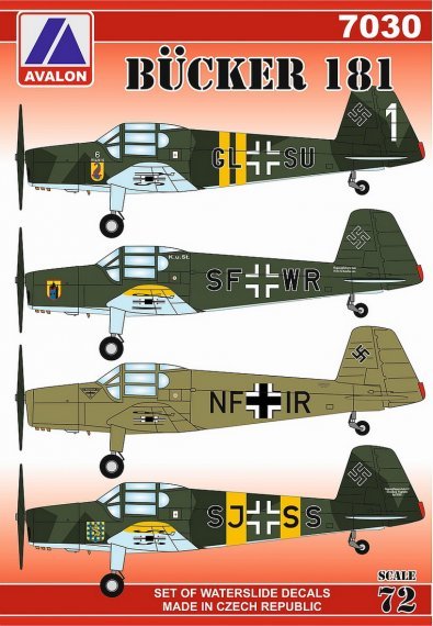 1/72 Bucker Bucker Bu-181