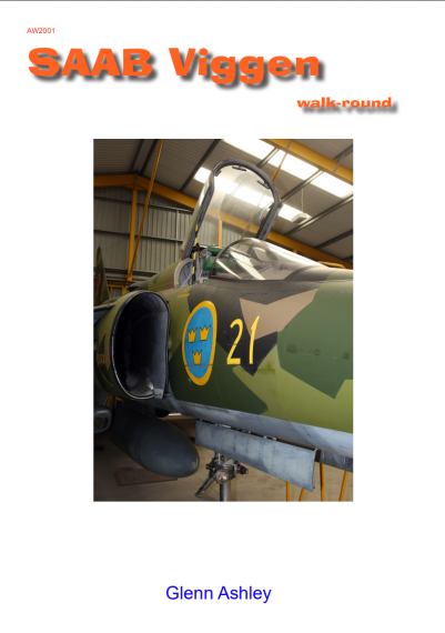 Saab Viggen walk round. 50 A4 pages