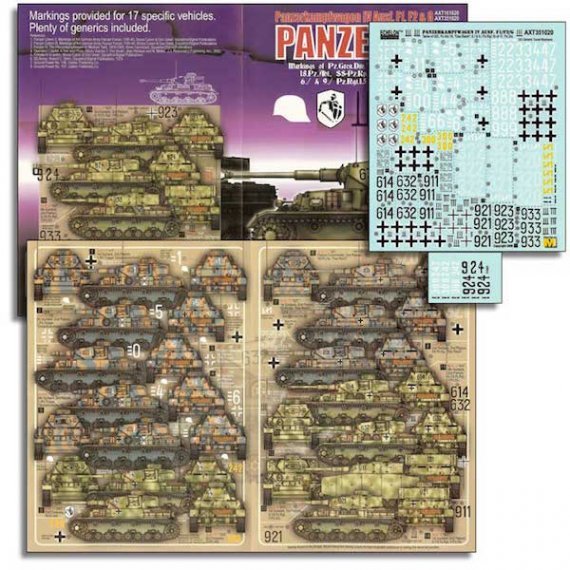 Echelon FD 1/35 Pz.Kpfw.IV Ausf.F1/F2/G GD 18.Pz.Abt