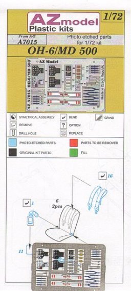 1/72 OH-6/MD 500 (AZ Models)