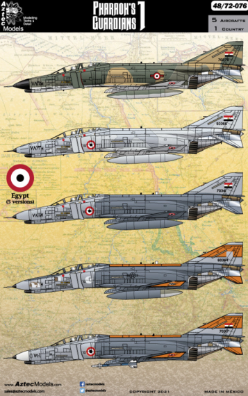 1/32 Pharaohs Guardians 1 McDonnell F-4E Phantom II from Egypt