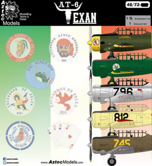 1/48 North-American AT-6 Texan Mexico