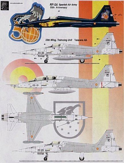 Aztec 1/72 Northrop RF-5A Spanische Luftwaffe