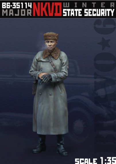 1/35 NKVD Major  winter