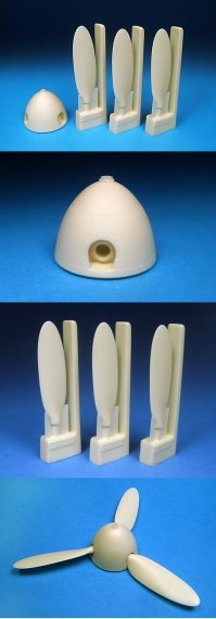 1/32 Messerschmitt Bf 109G-10/109K-4 Propellor and Spinner