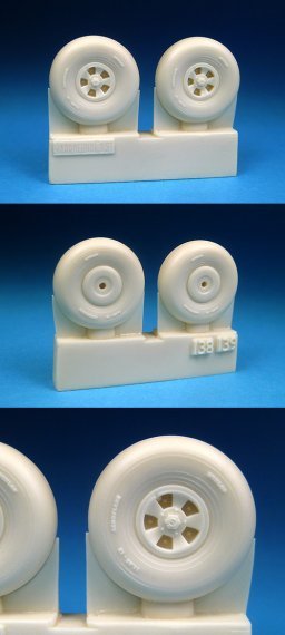 1/48 Fairey Firefly Mk.I, Barracuda Main wheels