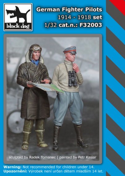 1/32 German Fighter Pilots set 1914-1918