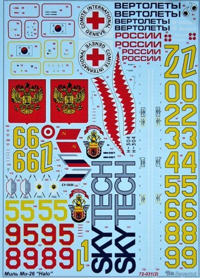 1/72 Mil Mi-26 (5 sheets)