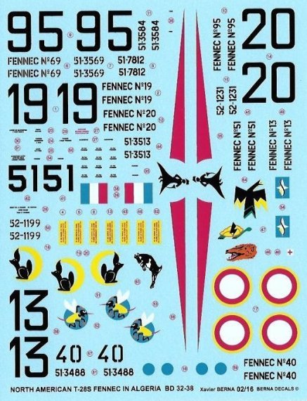 1/32 North-American T-28S French in Algeria