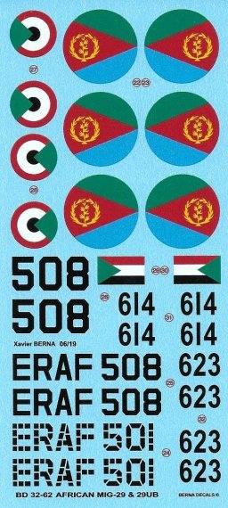 1/32 African Air Forces Mikoyan MiG-29