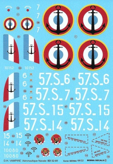 1/32 De Havilland Vampire Mk.5 Aeronavale