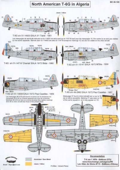1/48 North-American T-6G French in Algeria