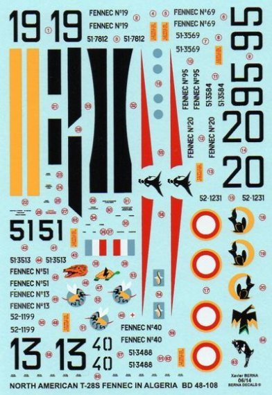 1/48 North American T-28S French in Algeria