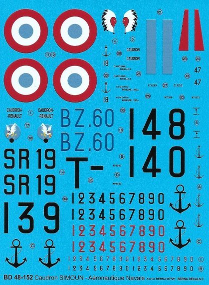 1/48 Caudron C.635 Simoun French Aeronavale