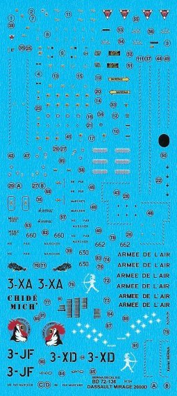 1/72 Dassault-Mirage 2000D based at Nancy-Ochey