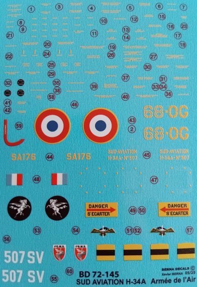 1/72 Sud-Aviation H-34 A Sikorsky H-34