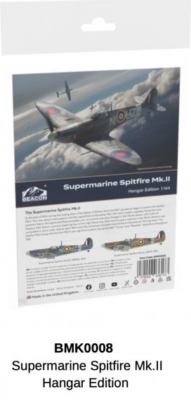 1/144 Supermarine Spitfire Mk.II Hangar Edition
