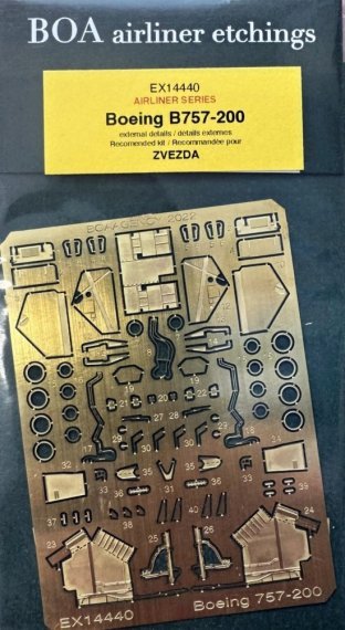1/144 Boeing 757-200 external details for Zvezda