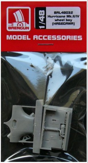 1/48 Hurricane Mk.II/IV wheel bay (HAS)