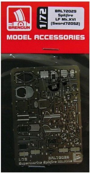 1/72 Spitfire LF Mk.XVI  PE set (SWORD7252)