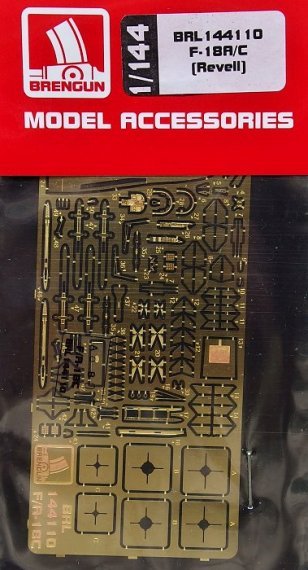 1/144 F/A-18C  detail PE set (REV)