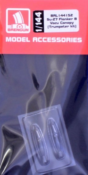 1/144 Vacu Canopy Su-37 Flanker B