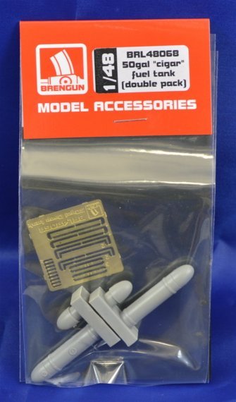 1/48 50gal cigar fuel tank