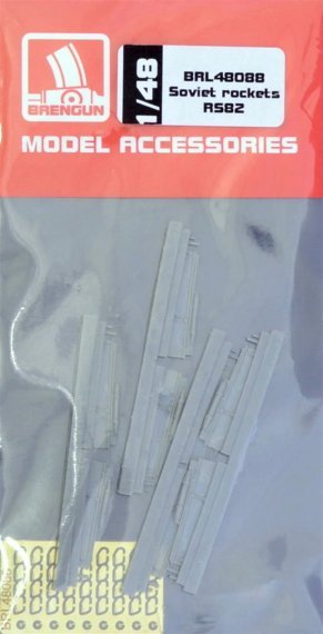 1/48 Soviet rockets RS82