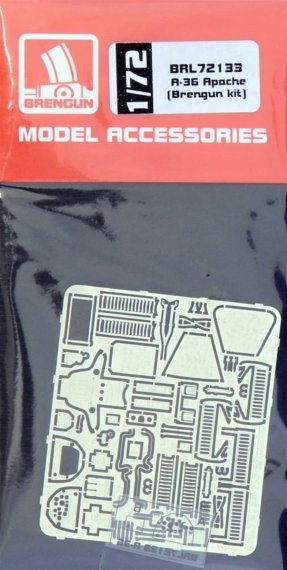 1/72 A-36 Apache  detail PE set