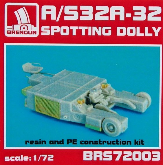 1/72 A/S32A-32 Spotting dolly tractor (resin kit)