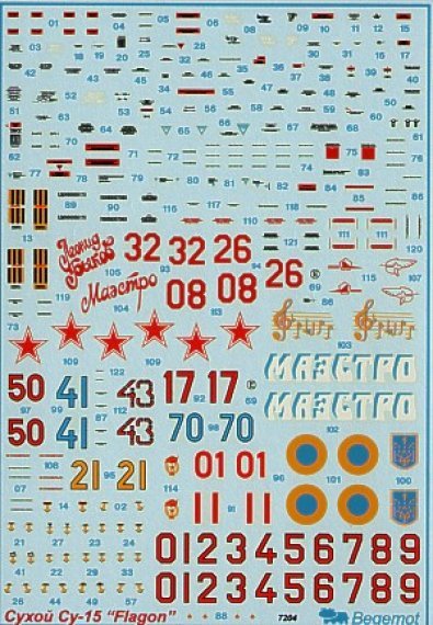 1/72 Sukhoi Su-15 Flagon USSR Ukranian