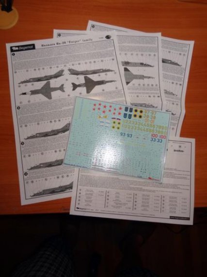 1/72 Yakovlev Yak-38 Forger family with stencils