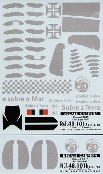 1/48 Harvard Mk.IV Portuguese Air Force 50th Anniversary