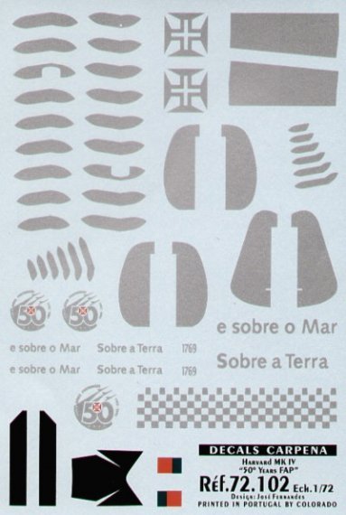1/72 Harvard Mk.IV Portuguese Air Force 50th Anniversary