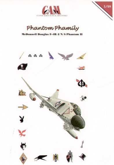 1/48 RF-4B Phantom/F-4J Phantom VMFP-3, VMFA-312