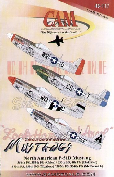 1/48 North American P-51D Mustangs